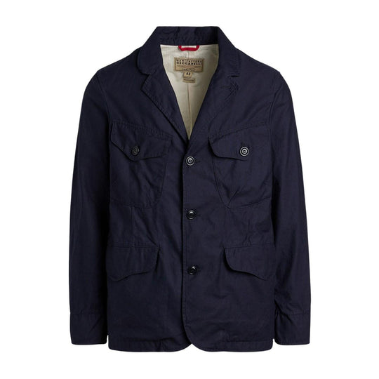 Giubbino Uomo Manifattura Ceccarelli Bush Jkt blu