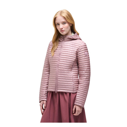 Giubbino Donna Colmar Piumino 50 Gr Cappuccio Rosa Antico