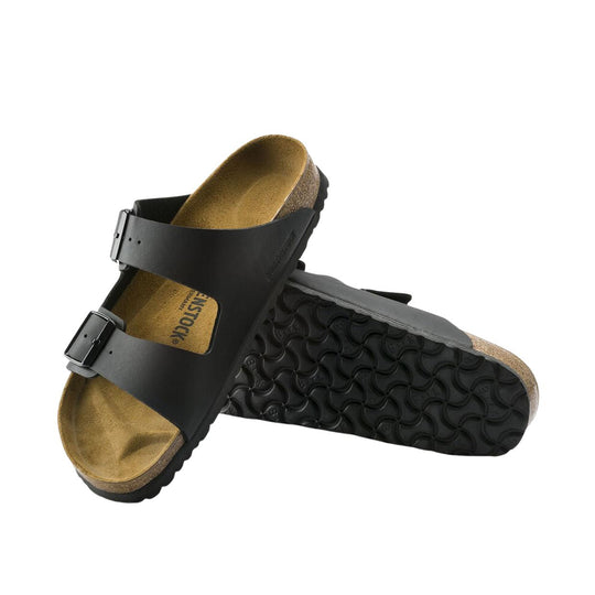 Sandali Uomo Birkenstock Arizona Birko-Flor Nero