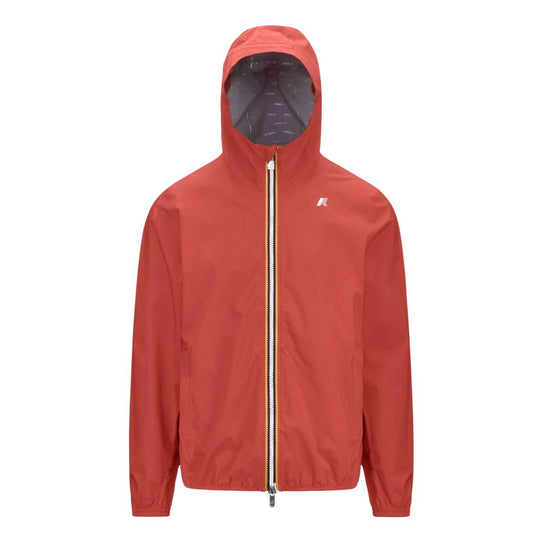 Men's K-Way Jack Stretch Dot Coral Jacket