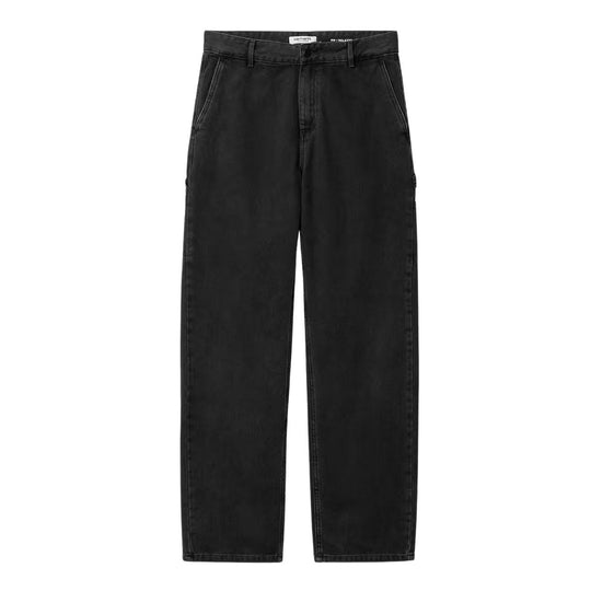 Jeans Donna Carhartt W' Pierce Pant Nero Lavato