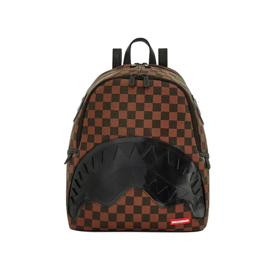 Zaino Sprayground Shark In Paris Clear Marrone Multicolor