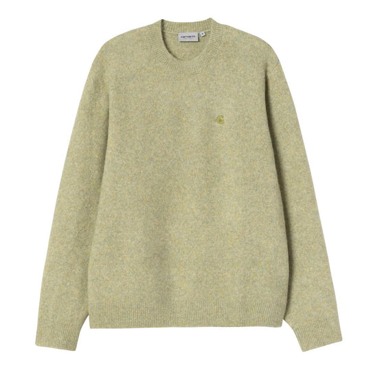 Maglia Uomo Carhartt Wip Curtis Sweater Grigio Oro