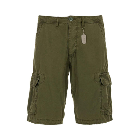 Bermuda Uomo Chesapeake's Barras Verde Militare