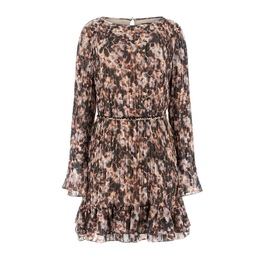 Abito Donna Guess Ilenia Dress Nero Multicolor