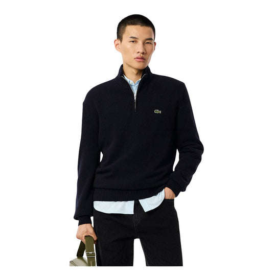 Maglia Uomo Lacoste Bomber Alf Zip Blu