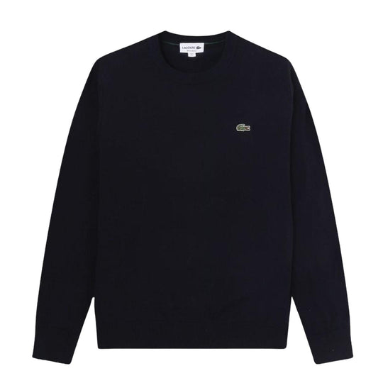 Maglione Uomo Lacoste Logo Blu Navy