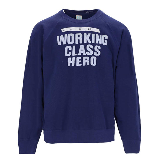 Men's Sweatshirt Mr. Hot Dog 'Working Class Hero' Blue