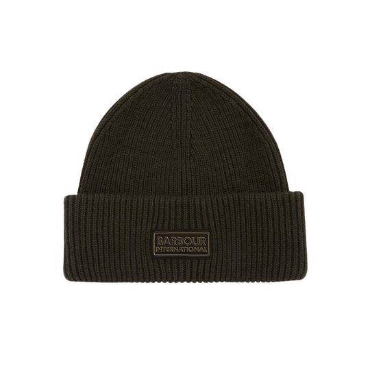 Cappello Uomo Barbour International Flex Beanie Hat Verde