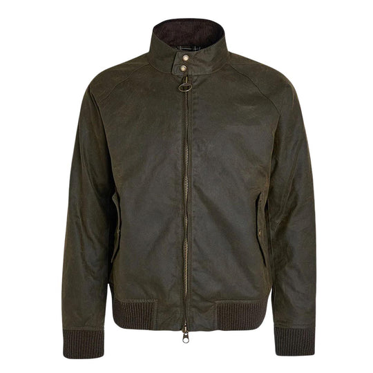 Giubbino Uomo Baracuta x Barbour Porton Wax Verde