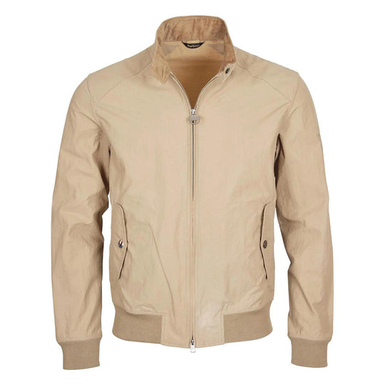 Giubbino Uomo Barbour International Harrington Rectifier Beige