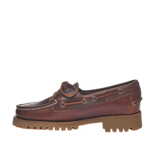Mocassini in Pelle Donna RANGER WAXED - Marrone