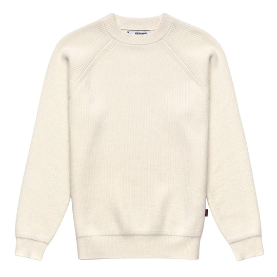 Maglione Uomo Sebago FortKent Bianco Panna