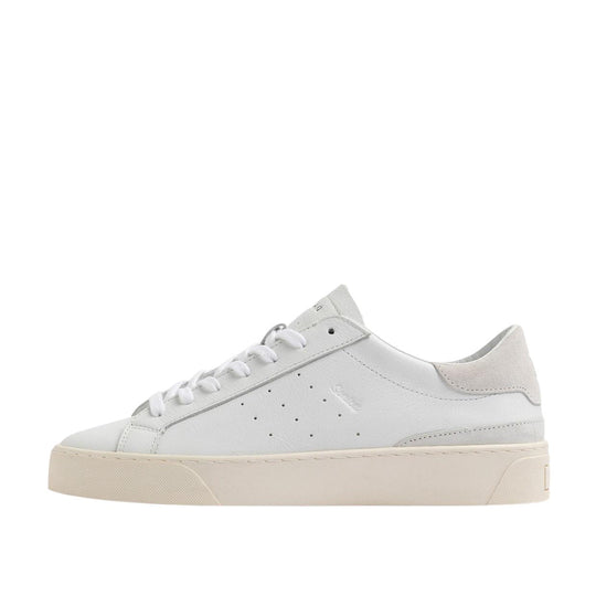 Sneakers Uomo D.A.T.E. Sonica Tennis Retrò Bianco