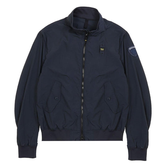 Herrenjacke Blauer leichter Bomber Alwin Blau