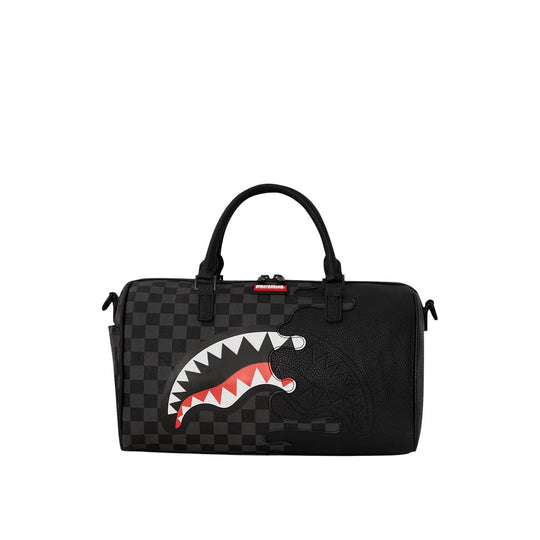 Sprayground Unfinished Shark Mini Duffle Tasche Schwarz Mehrfarbig