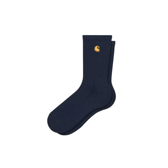 Calzini Uomo Carhartt Chase Socks Blu/Oro