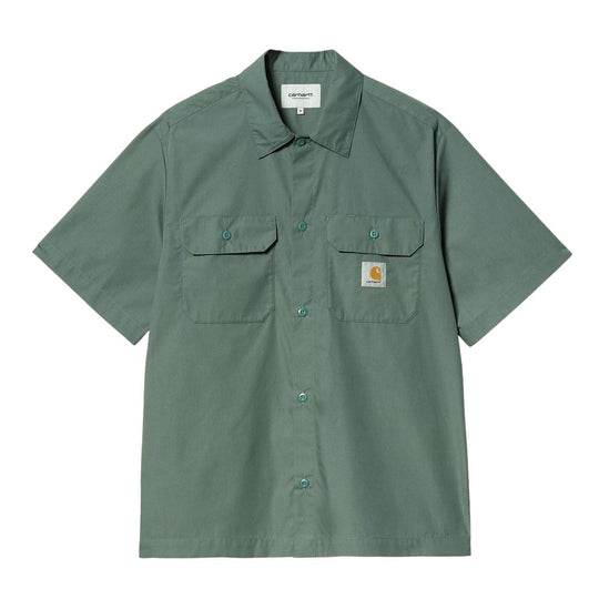 Camicia Uomo Carhartt WIP S/S Craft Shirt Verde