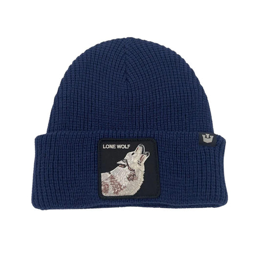 Cappello Unisex Goorin Bros Zuccotto Wolf Blu