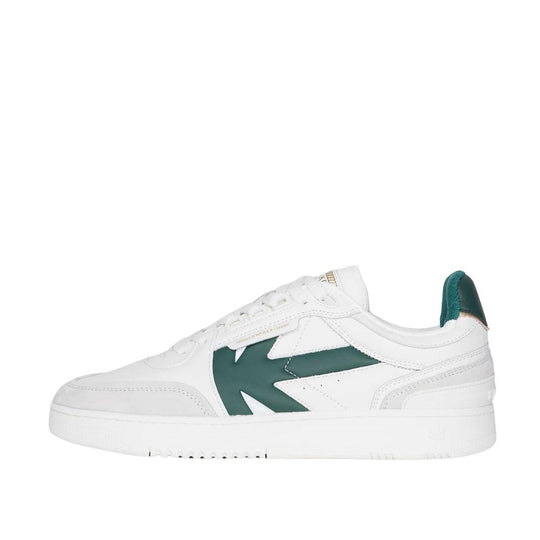 Sneakers Uomo Kaotiko Boston Piping Bianco/Verde