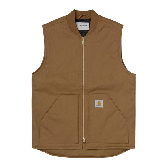 Gilet Uomo Carhartt Classic Vest Deaborn Biscotto