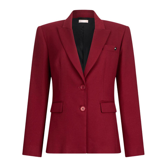 Giacca Donna LIU-JO Collo Lancia Bordeaux