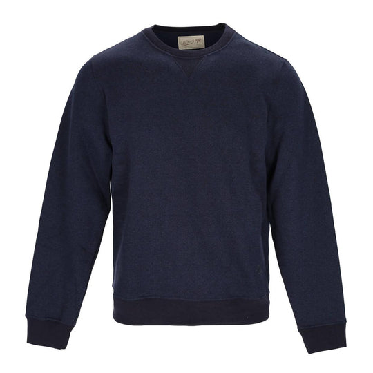 Felpa Uomo Bl'ker Girocollo Vermont Blu Melange