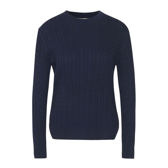 Women's Barbour Hartland Navy Blue Sweater