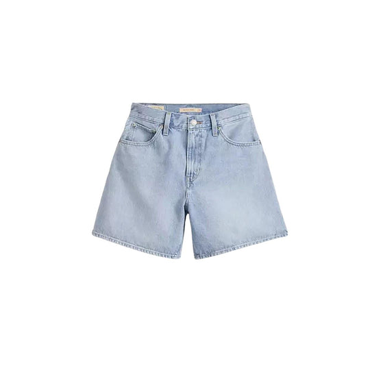 Shorts Donna Levi's Oversized Blu Chiaro
