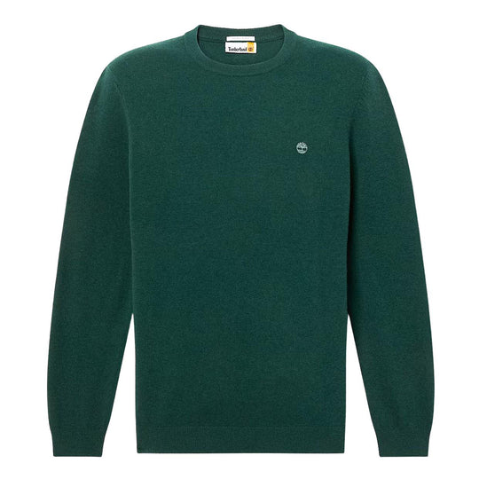 Maglione Uomo Timberland Logo Verde