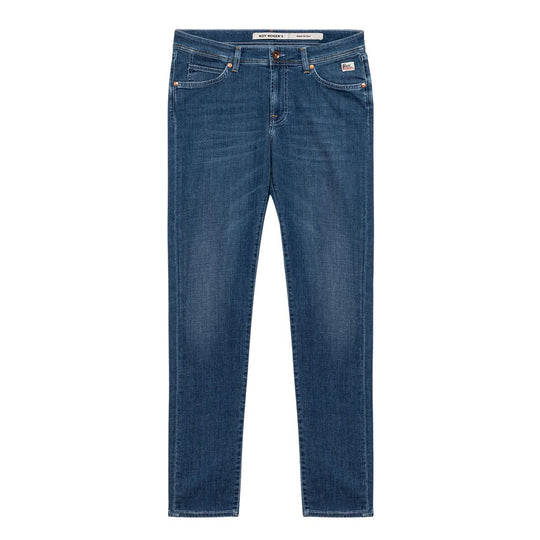 Jeans Uomo Roy Roger'S 517 5 Tasche Slim Denim Medio