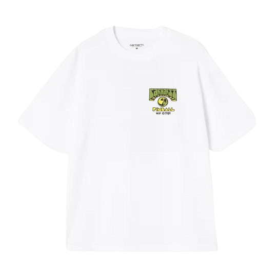 T-Shirt Uomo Carhartt S/S Pinball Bianco