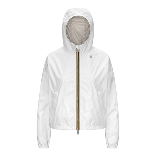 Damenjacke K-Way Laurette Plus.2 Wendejacke Weiß / Beige