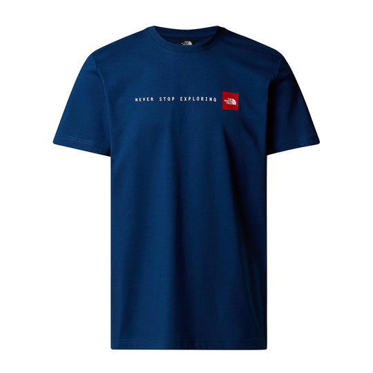 T-shirt Uomo The North Face Never Stop Wearing Blu
