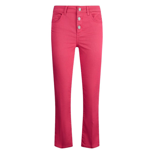 Women's Liu-Jo Cropped Pants Fuchsia