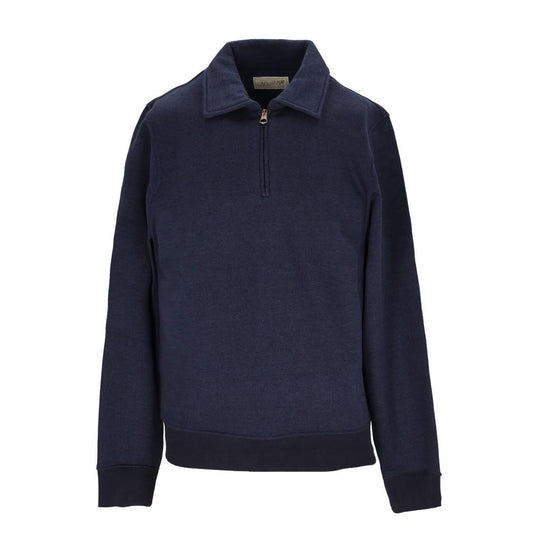 Felpa Uomo Bl'ker Mezza Zip Maryland Blue