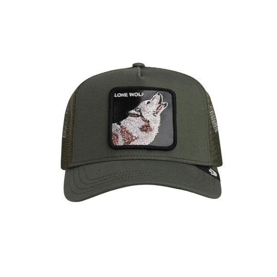 Cappello Unisex Goorin Bros Alone Wolf Verde