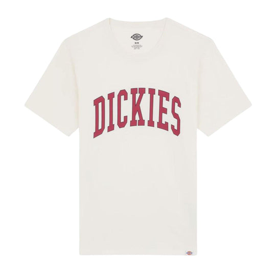 T-shirt Uomo Dickies Aitkin Beige / Rosso