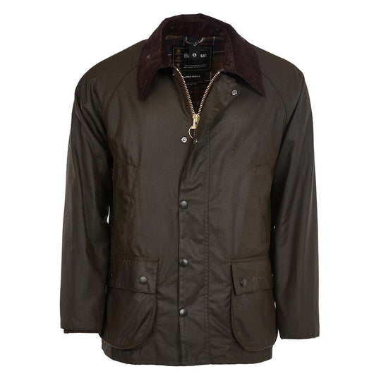 Herrenjacke Barbour Classic Bedale Wachsmantel Grün