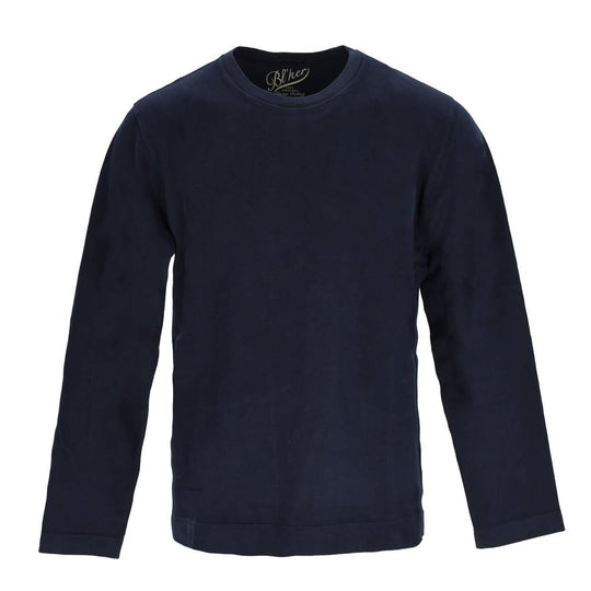 T-shirt Uomo Bl'ker Richmond Manica Lunga Blu