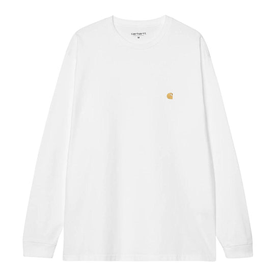 T-shirt Uomo Carhartt WIP L/S Chase Bianco