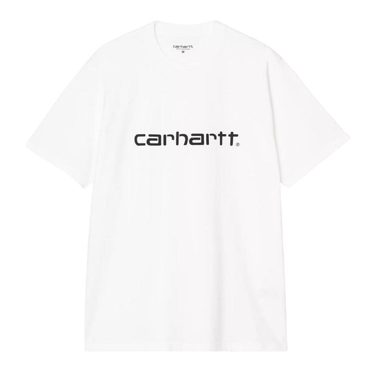 T-Shirt Uomo Carhartt S/S Script Bianco