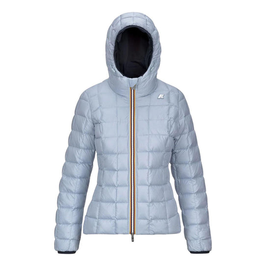 Women's K-Way Reversible Lily St Thermo Jacket Black / Light Blue