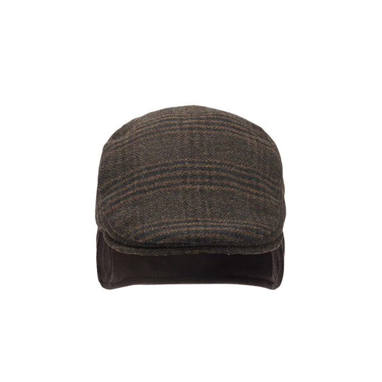 Cappello Uomo Barbour Cheviot Flat Marrone/Nero