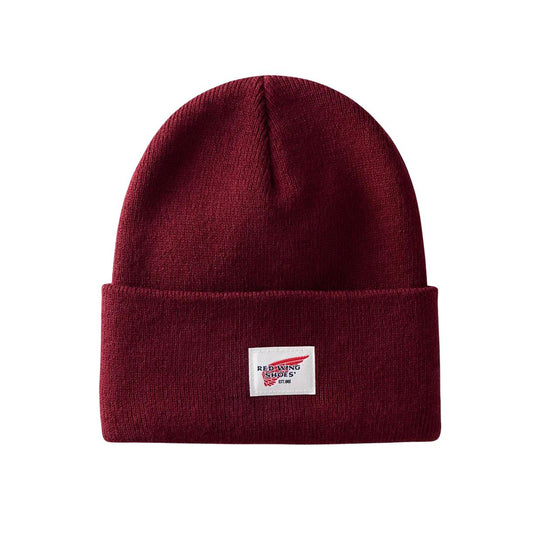 Cappello Red Wing Logo Knit Beanie Bordeaux
