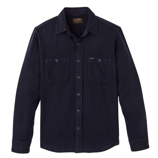 Camicia Uomo Filson Flanella Rangeland Blu