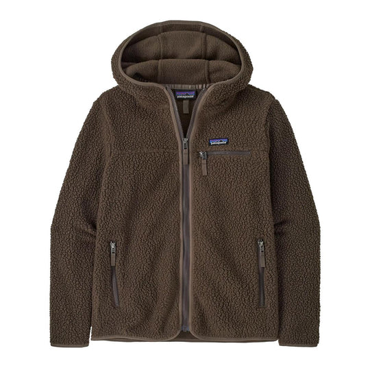 Felpa Donna Patagonia Retro File Fleece Marrone