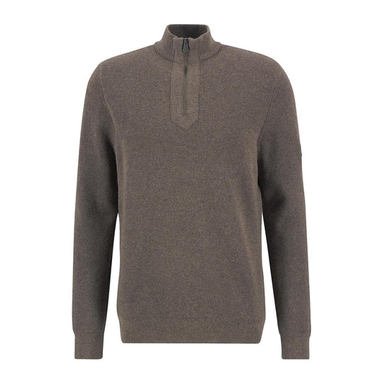 Maglia Uomo Barbour International Crawley Con Zip Corta Fango