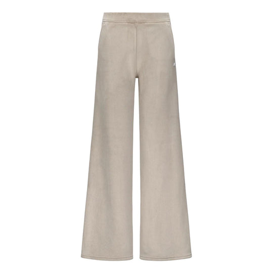 Pantalone Felpa Donna K-Way Jenny Velour Beige