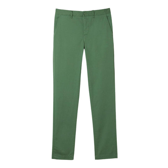 slim solid chino